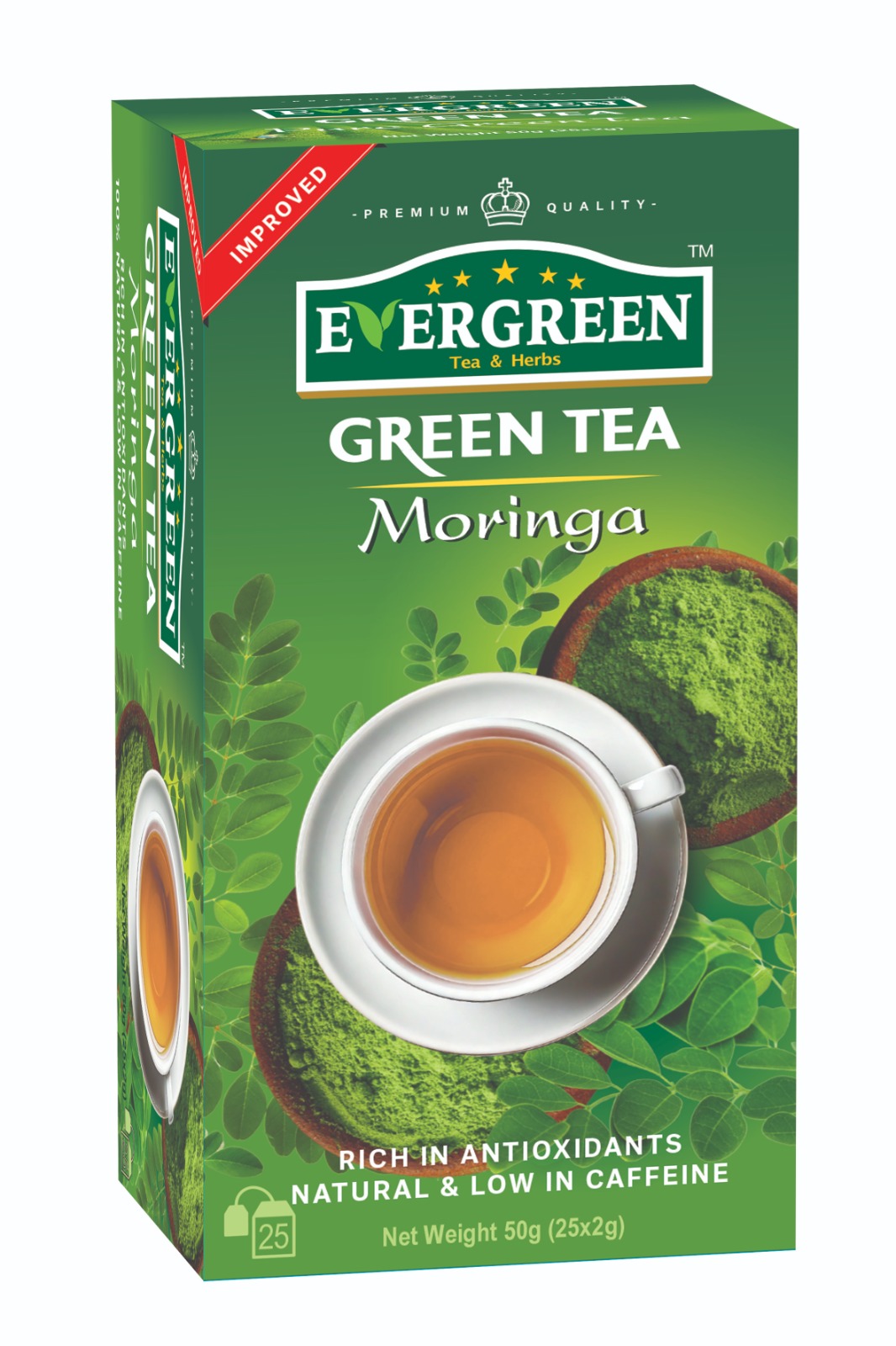 Moringa Tea | Evergreen Green Tea